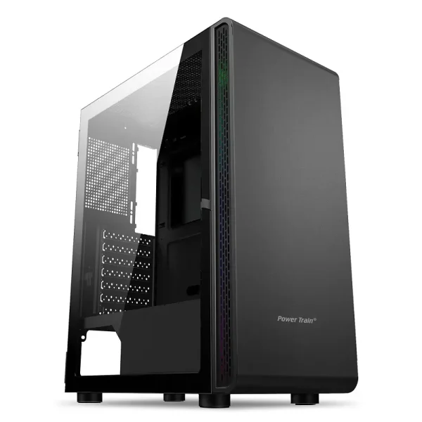Power Train GC360510B - TG/USB3.0/Midi/ATX/Zwart