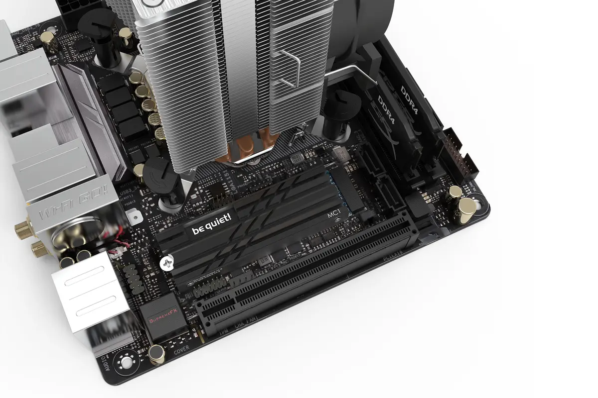 SSD koeler passief Be Quiet! MC1 Zwart - M.2 2280 - Afbeelding 2