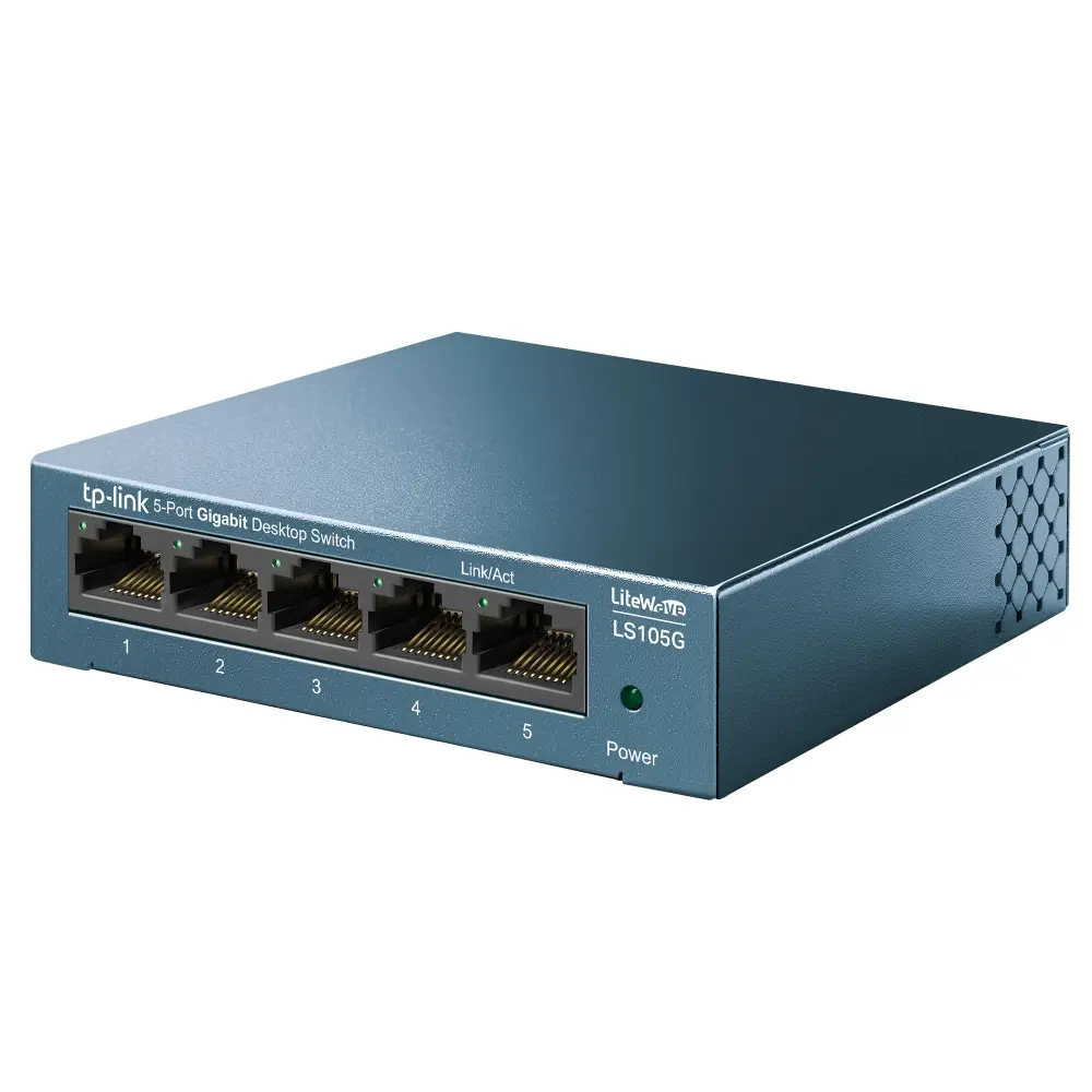 5Port 1Gbps LiteWave TP-Link. - Afbeelding 2