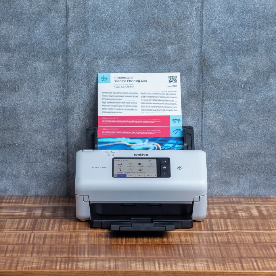 Brother ADS-4700W Documentscanner USB 3.0 / LAN /WLAN - Afbeelding 8