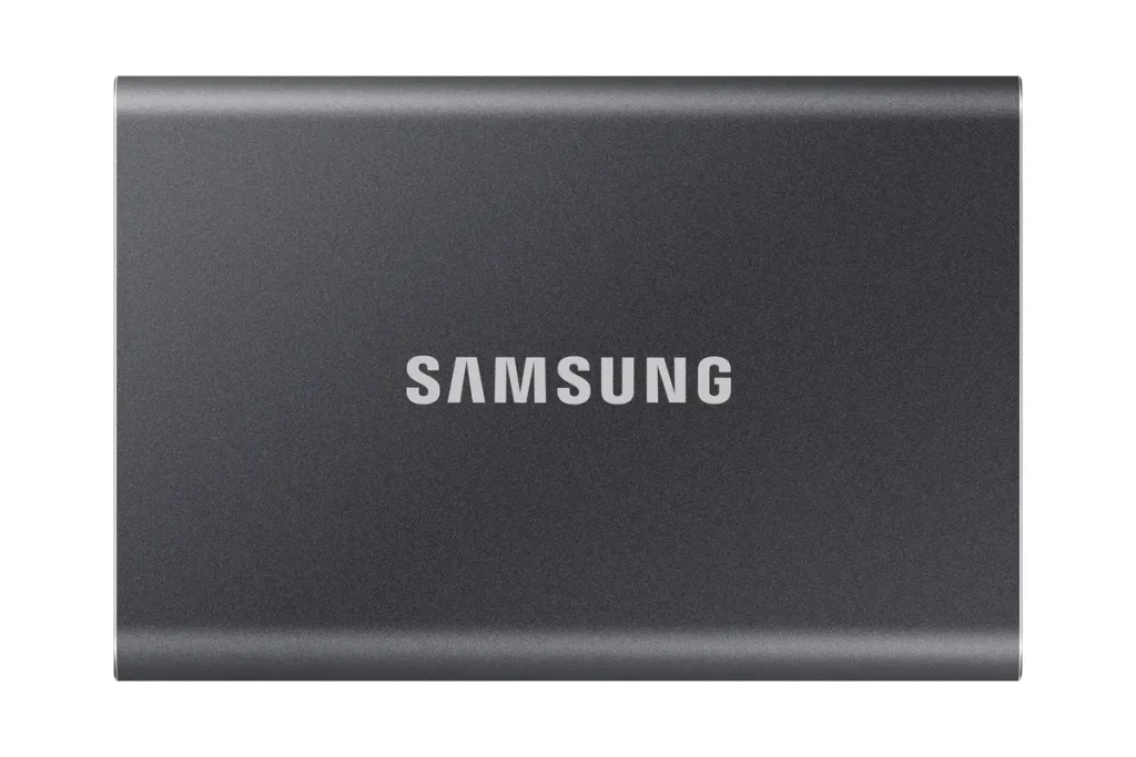 1TB Samsung T7 NVMe/Grijs/USB-C/1050/1000