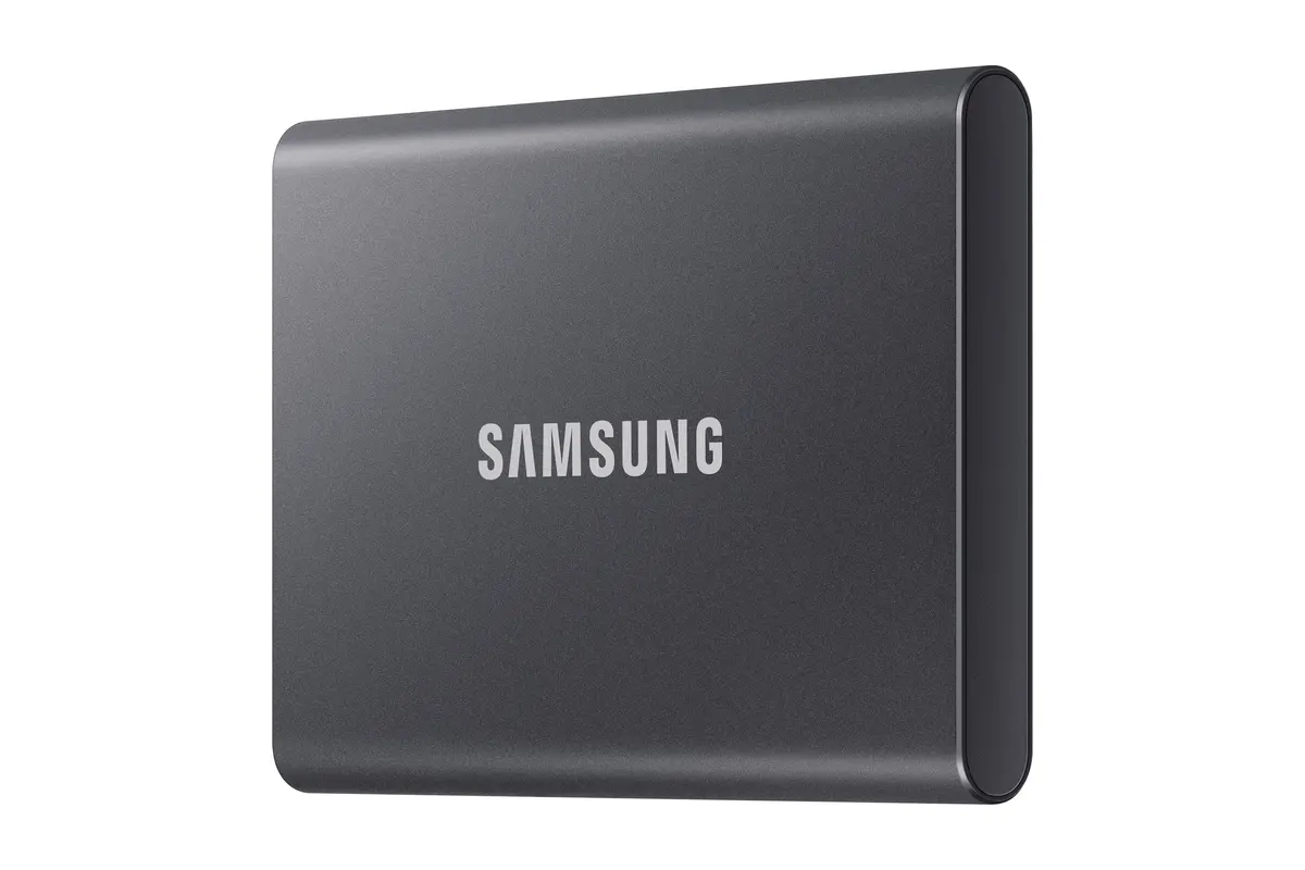 2TB Samsung T7 NVMe/Grijs/USB-C/1050/1000 - Afbeelding 3