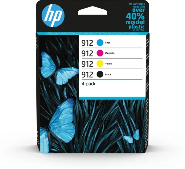 HP No.912 4-Pack 300/315 pagina´s (Origineel)