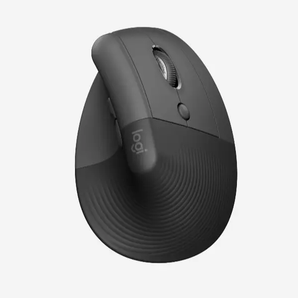 Logitech Lift Vertical Ergonomic Zwart Retail Wireless