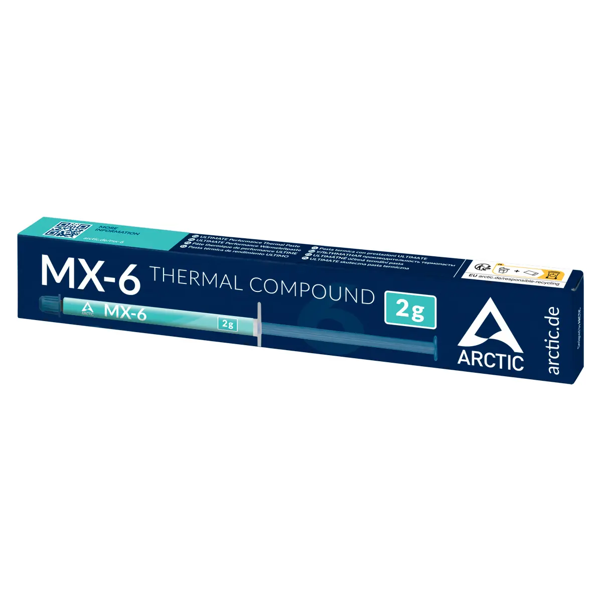 CPU koelpasta Arctic Thermal Compound MX-6 2gram - Afbeelding 2