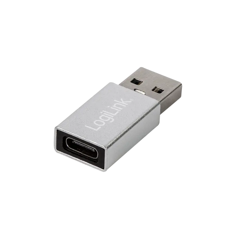 Adapter USB-A 3.2 (M) --> USB-C (F) LogiLink