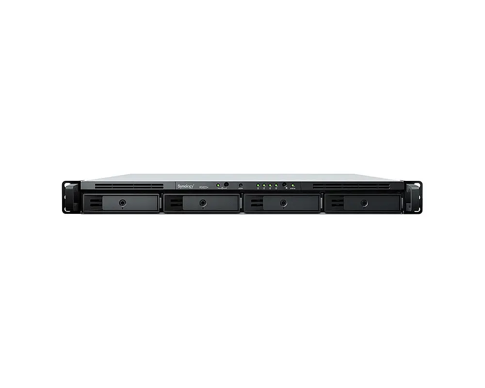 Synology RS822+ 1U/4bay/4xUSB 3.2/4xGLAN/eSATA