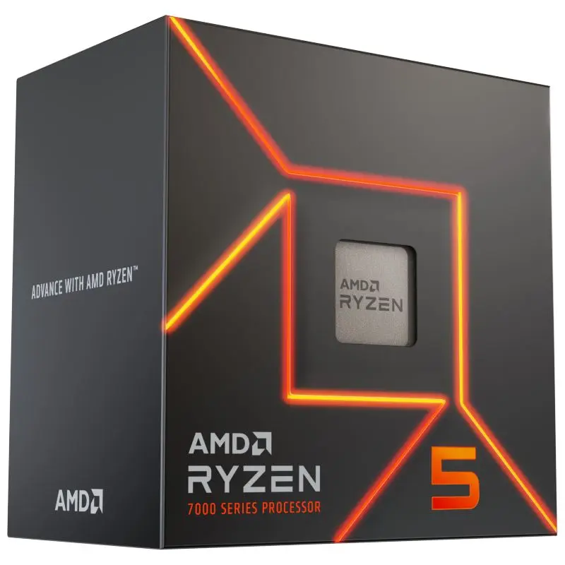 AM5 AMD Ryzen 5 7600 65W/C6T12/5.2GHz/38MB/BOX
