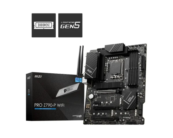 MSI 1700 Z790-P WIFI PRO - DDR5/4xM.2/DP/HDMI/ATX