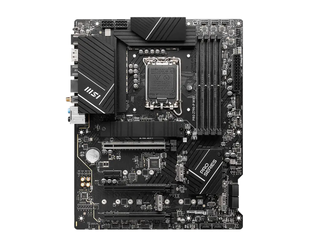 MSI 1700 Z790-P WIFI PRO - DDR5/4xM.2/DP/HDMI/ATX - Afbeelding 2