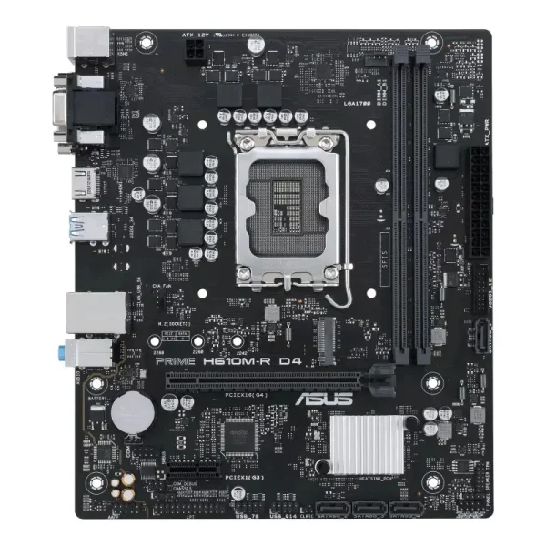 ASUS 1700 H610M-R PRIME White Box - DDR4/M.2/HDMI/DVI/VGA