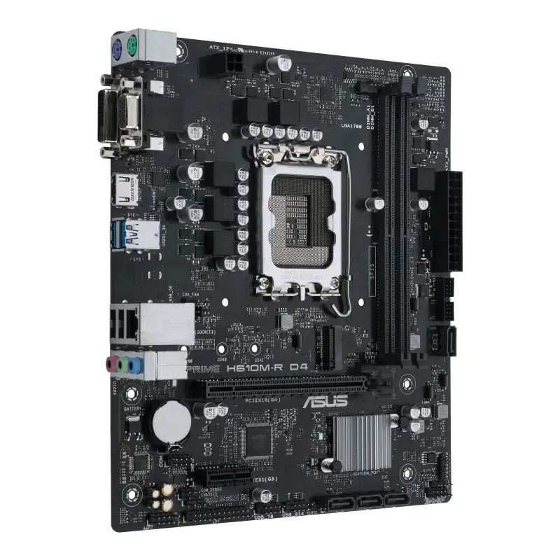 ASUS 1700 H610M-R PRIME White Box - DDR4/M.2/HDMI/DVI/VGA - Afbeelding 2