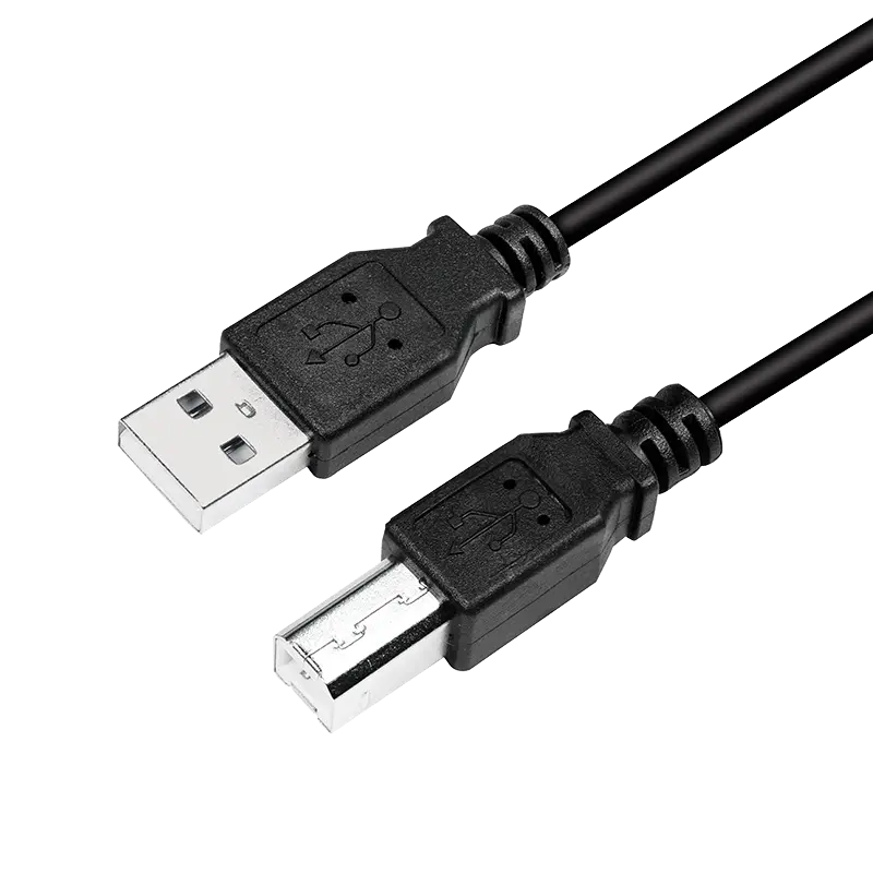 USB-A 2.0 (M) --> USB-B 2.0 (M) 3.00m LogiLink Zwart