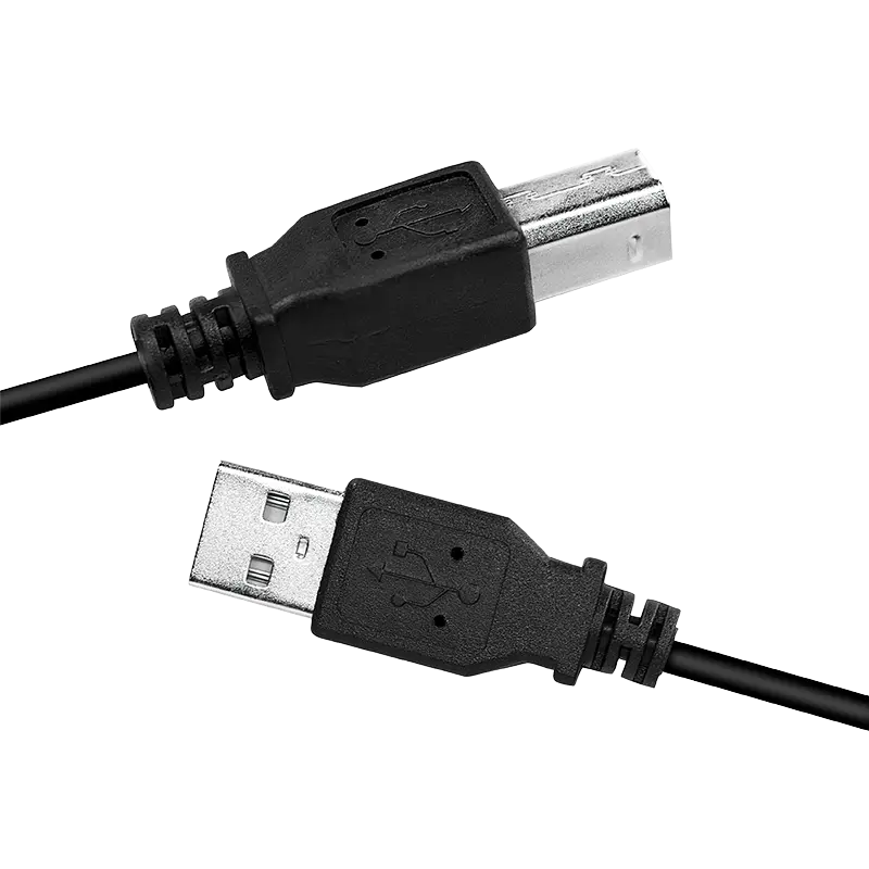 USB-A 2.0 (M) --> USB-B 2.0 (M) 5.00m LogiLink Zwart - Afbeelding 2