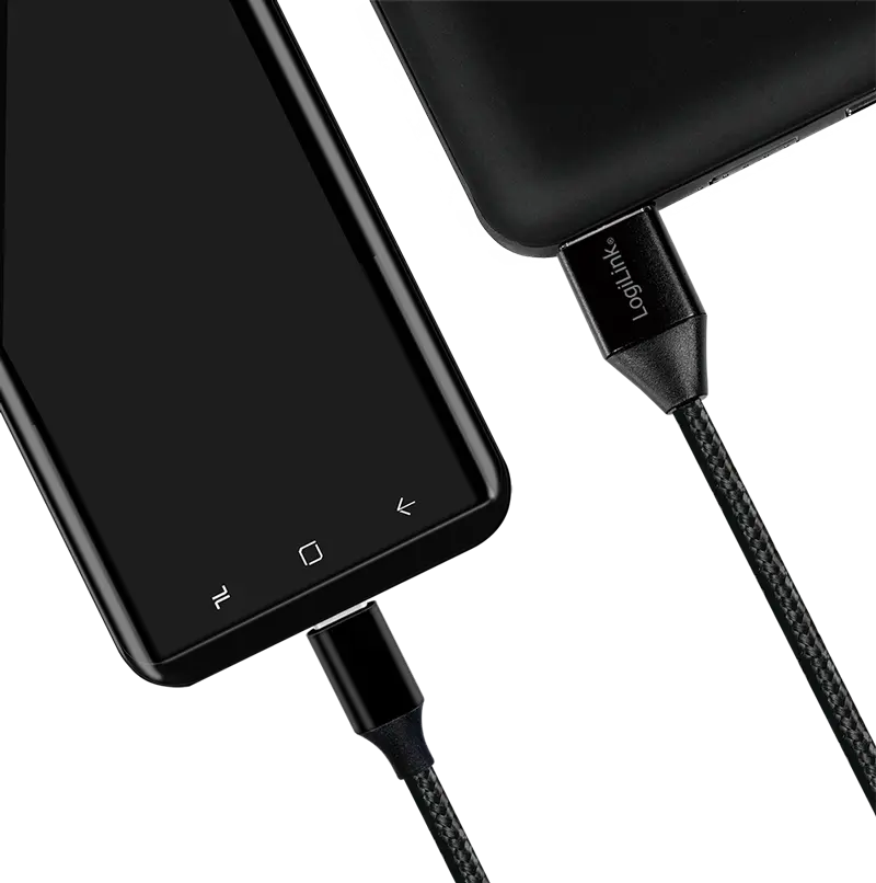 USB-C 2.0 (M) USB-A (M) 0.30m LogiLink Zwart - Afbeelding 4