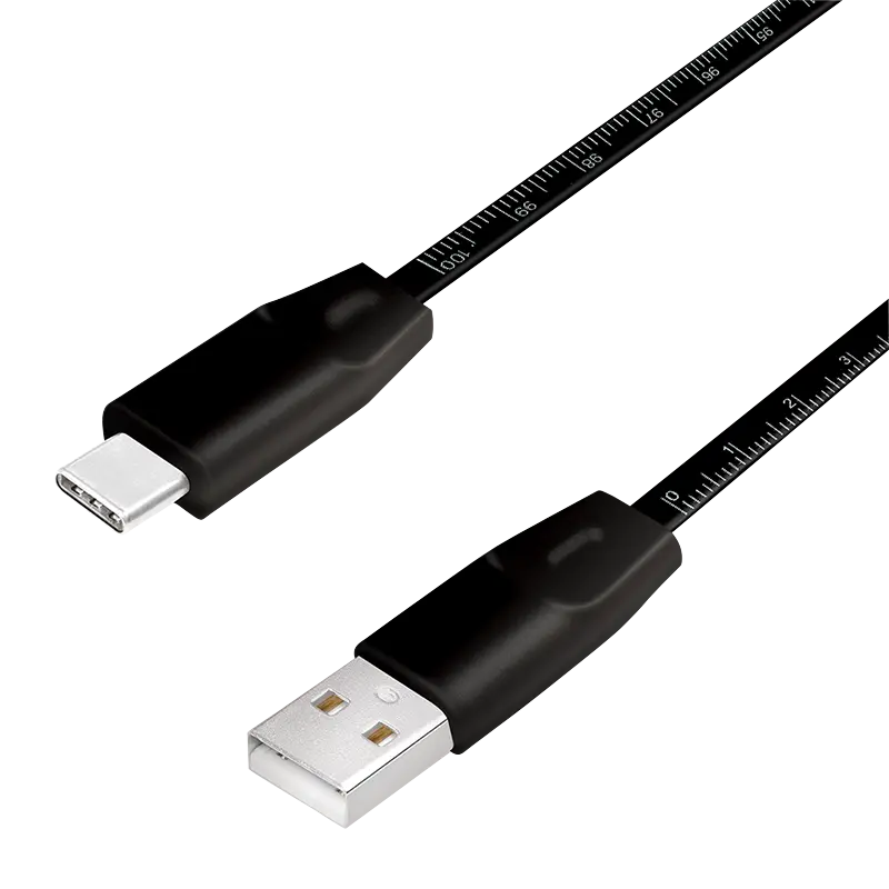 USB-C 2.0 (M)  USB-A (M) 1.00m LogiLink Zwart