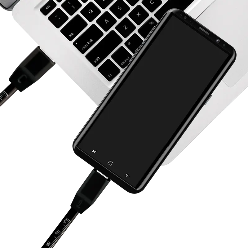 USB-C 2.0 (M) USB-A (M) 1.00m LogiLink Zwart - Afbeelding 4