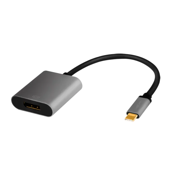 USB-C 3.2 (M) --> DP (F) 0.15m LogiLink 4K