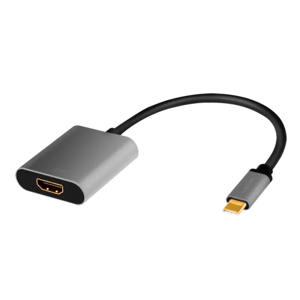 USB-C 3.2 (M) --> HDMI (F) 0.15m LogiLink 4K