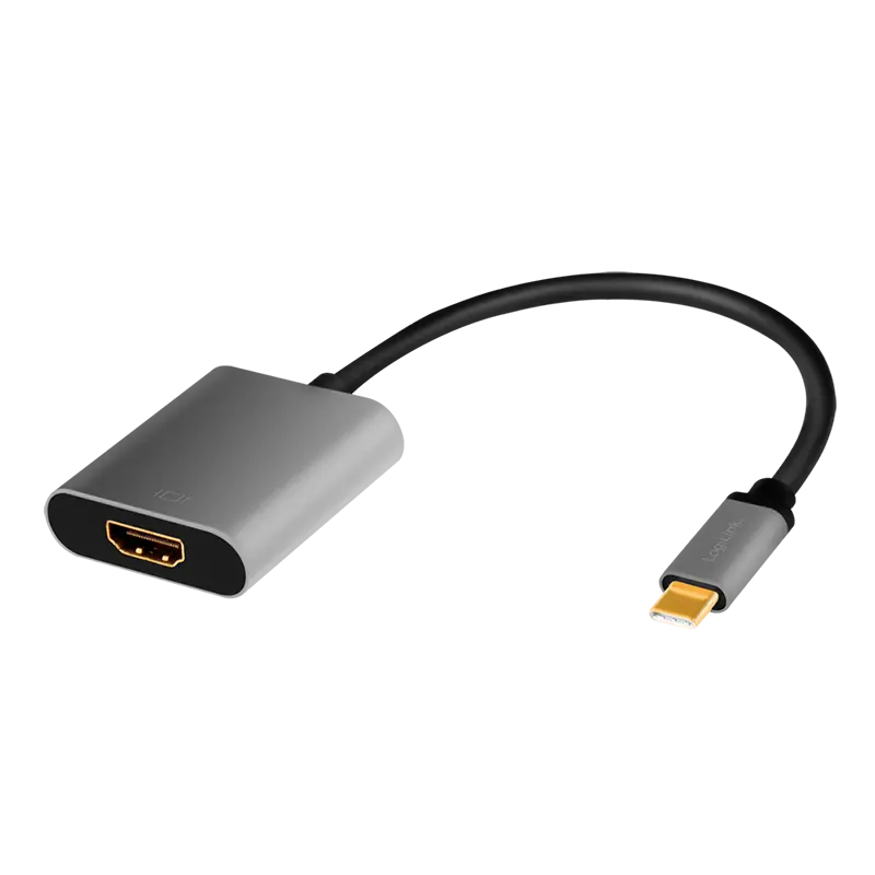USB-C 3.2 (M) --> HDMI (F) 0.15m LogiLink 4K
