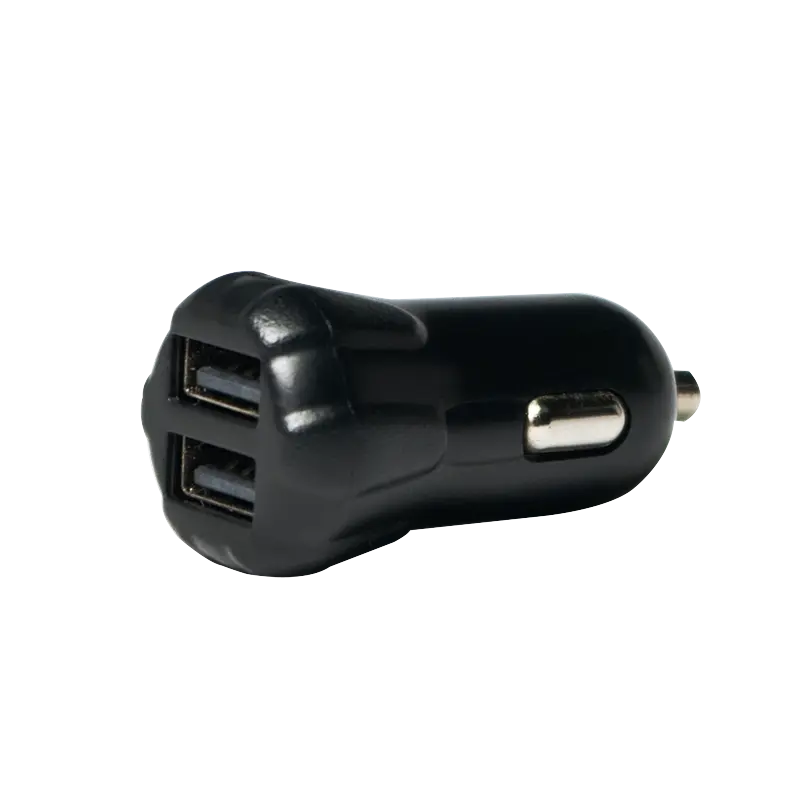 Lader Auto 2xUSB-A 10W + Telefoonhouder LogiLink Zw. - Afbeelding 2