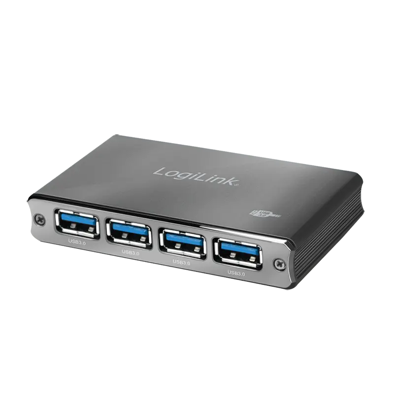 LogiLink 4 Port, USB-A 3.0 actief