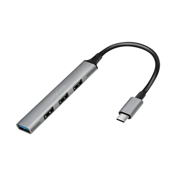 LogiLink 4 Port, USB-C --> 1xUSB-A 3.2 + 3xUSB-A 2.0