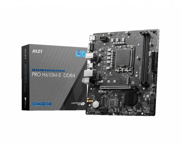 MSI 1700 H610M-E DDR4 PRO - DDR4/M.2/HDMI/VGA/µATX