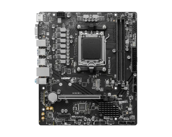 MSI AM5 A620M-E PRO - DDR5/M.2/HDMI/VGA/µATX