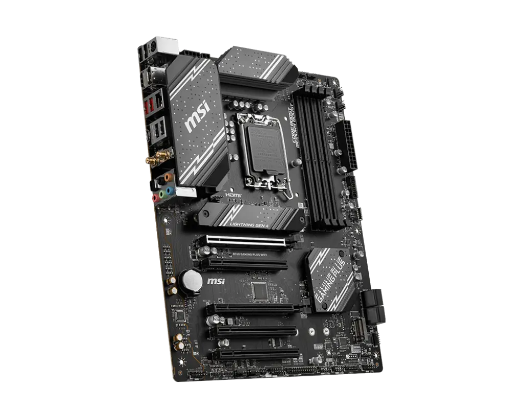 MSI 1700 B760 GAMING PLUS WIFI - DDR5/2xM.2/DP/HDMI/ATX - Afbeelding 4