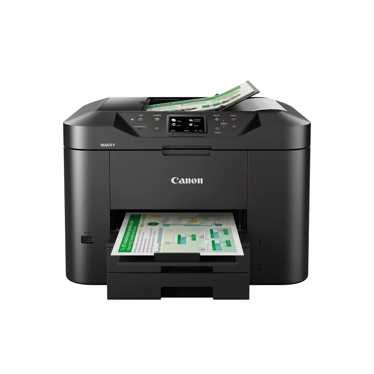 Canon MAXIFY MB2750 AIO / WLAN / LAN / FAX / Zwart - Afbeelding 5