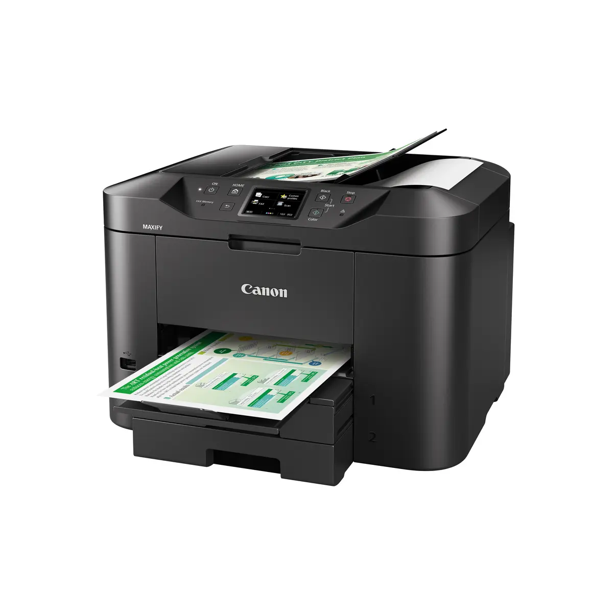 Canon MAXIFY MB2750 AIO / WLAN / LAN / FAX / Zwart - Afbeelding 6