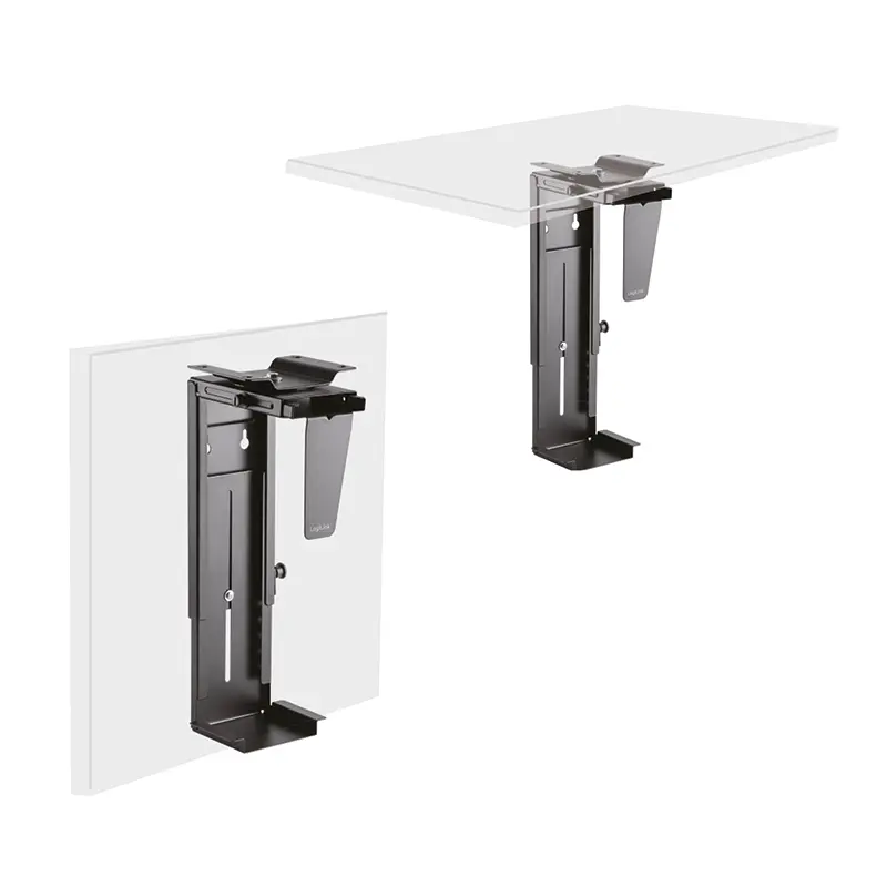 LogiLink Pc-houder, ondertafel- of wandmontage - Afbeelding 2