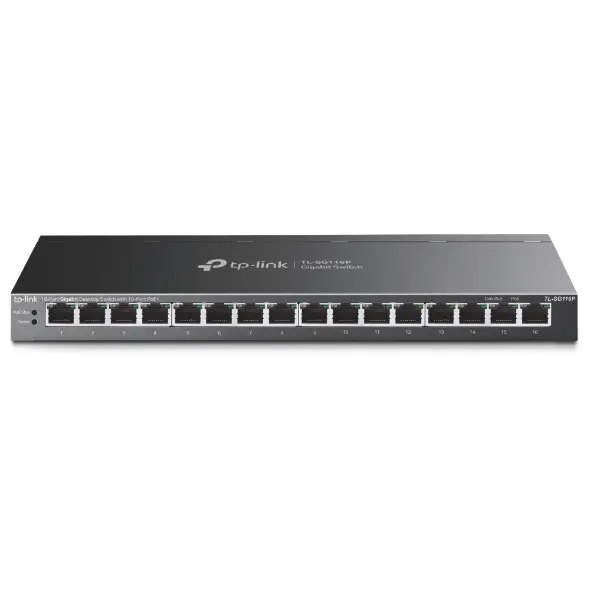 16Port 1Gbps Easy Smart 16xPoE+ 120W TP-Link