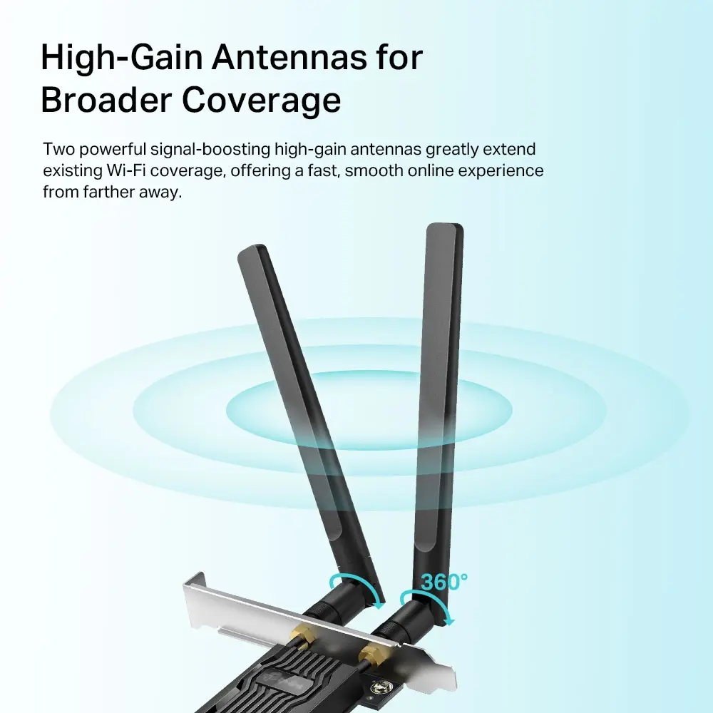AX1800 WiFi6 - BT 5.2 TP-Link - Afbeelding 2