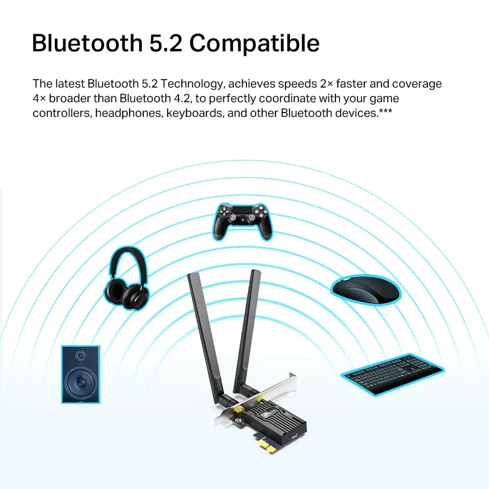 AX1800 WiFi6 - BT 5.2 TP-Link - Afbeelding 3