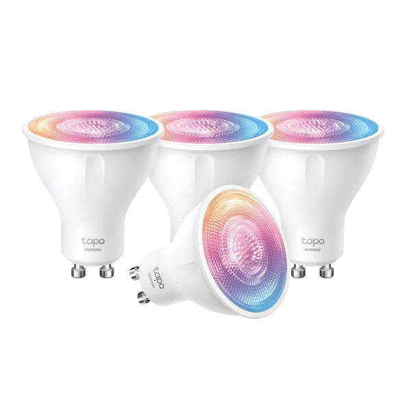 GU10 TP-Link Tapo L630 WiFi3/7W/6500K/Dimbaar 4st