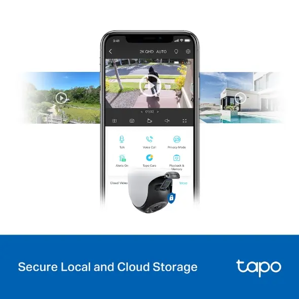 TP-Link TAPO C520WS WiFi/4MP/2-Way Audio/IR - Afbeelding 3