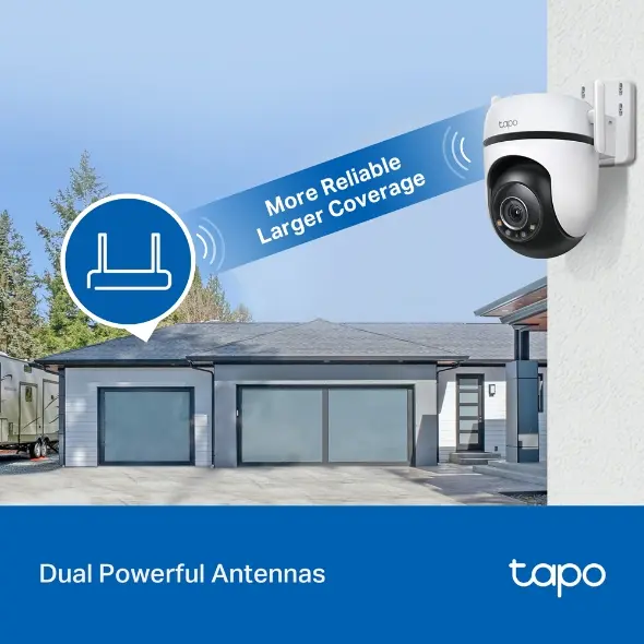 TP-Link TAPO C520WS WiFi/4MP/2-Way Audio/IR - Afbeelding 8