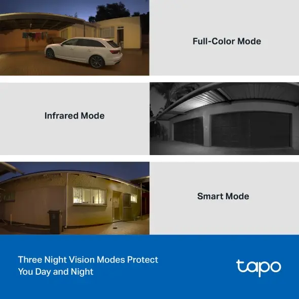 2K WiFi DC IR/kleur IP65 Tapo TP-Link - Afbeelding 4