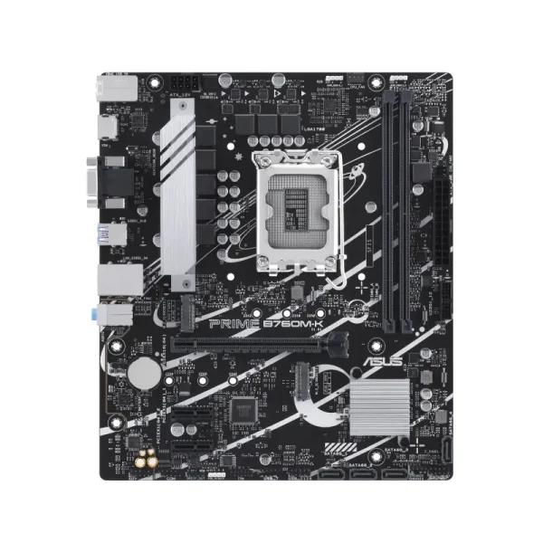 ASUS 1700 B760M-K PRIME - DDR5/2xM.2/HDMI/VGA/µATX