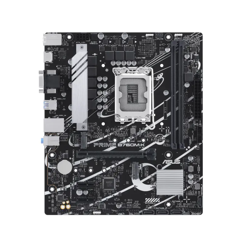 ASUS 1700 B760M-K PRIME - DDR5/2xM.2/HDMI/VGA/µATX