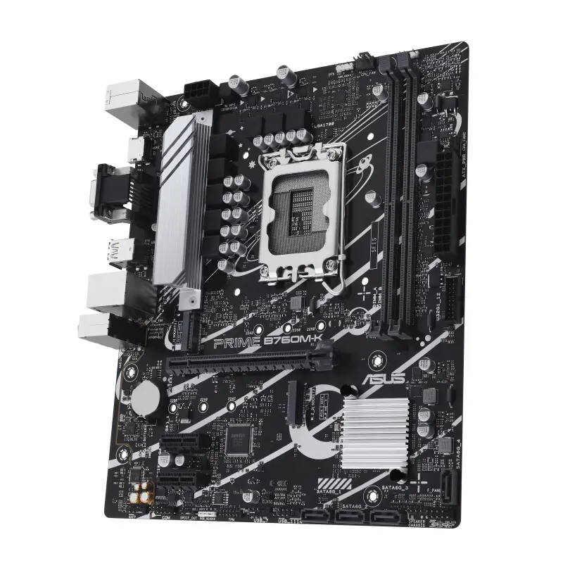 ASUS 1700 B760M-K PRIME - DDR5/2xM.2/HDMI/VGA/µATX - Afbeelding 3