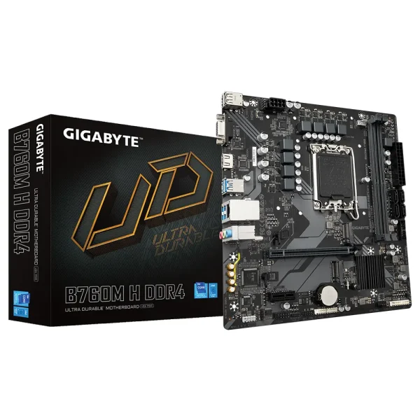 Gigabyte 1700 B760M H DDR4 - M.2/HDMI/VGA/µATX