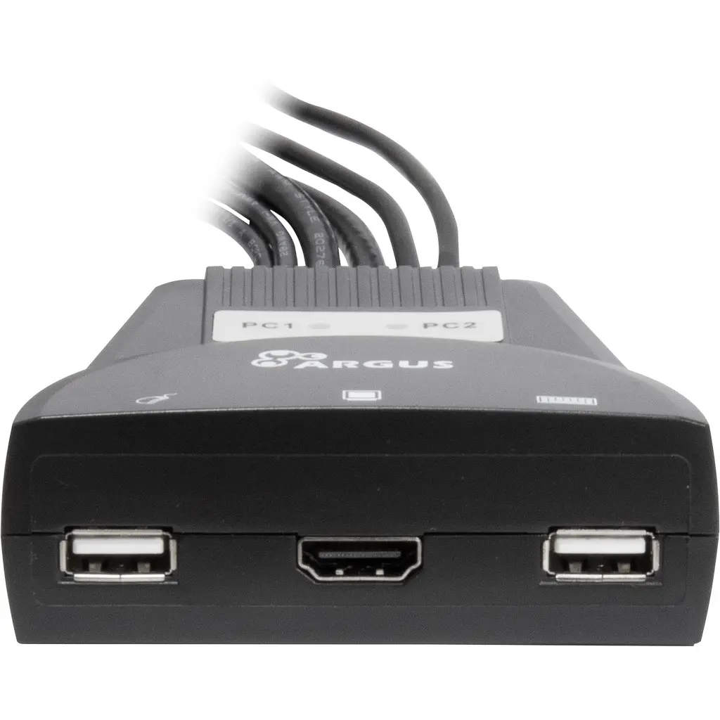 KVM Switch Argus LS-21HA 2xHDMI/2x3,5mm/2xUSB - Afbeelding 2