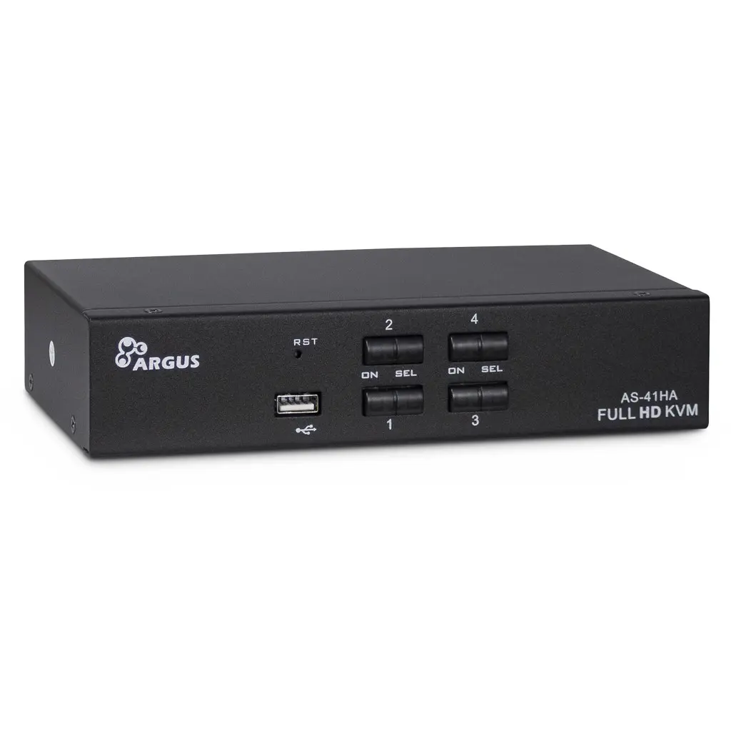 KVM Switch Argus AS-41HA 2xHDMI/2x3,5mm/2xUSB