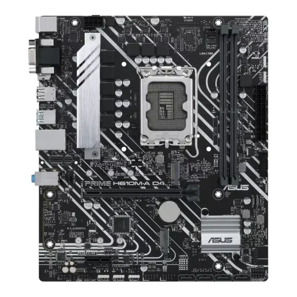ASUS 1700 H610M-A D4-CSM PRIME - DDR4/2xM.2/DP/HDMI/VGA