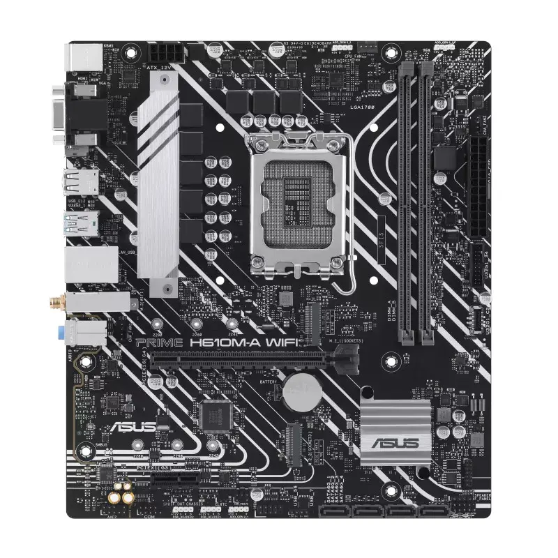 ASUS 1700 H610M-A WIFI PRIME - DDR5/2xM.2/DP/HDMI/VGA - Afbeelding 3