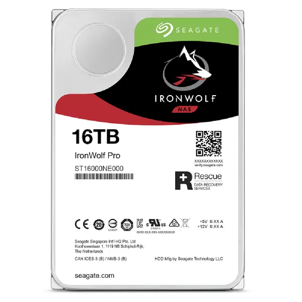 16TB Seagate IronWolf Pro NAS 256MB/7200rpm - Afbeelding 4