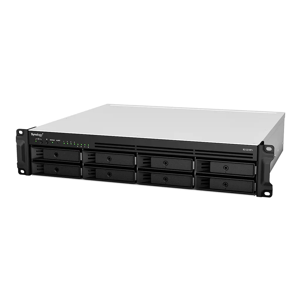 Synology RS1221RP+ 2U/8bay/2xUSB 3.2/4xGLAN/eSATA - Afbeelding 2